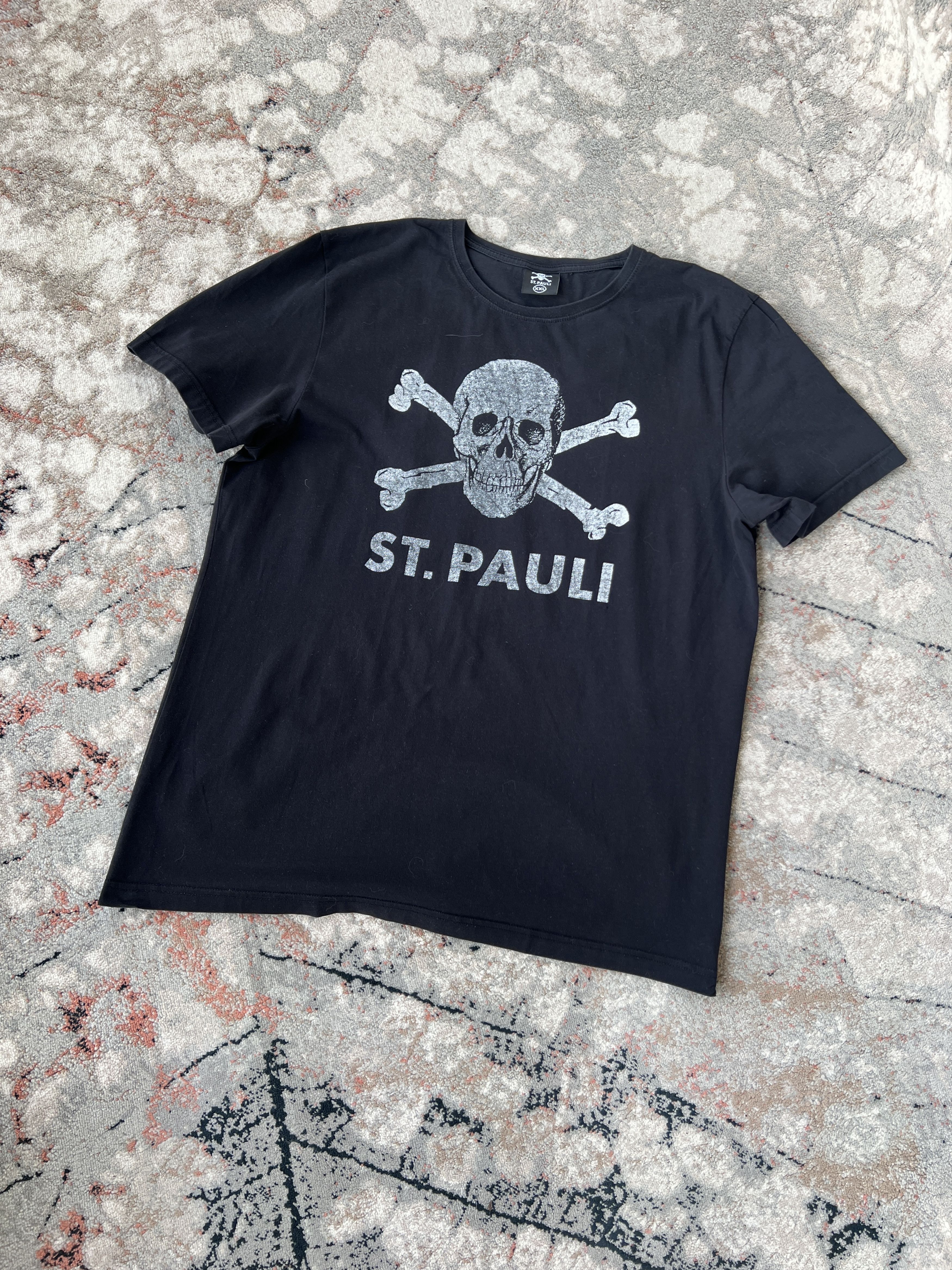 Band Tees St. Pauli Skull Tee Size US XXL / EU 58 / 5 - 1 Thumbnail