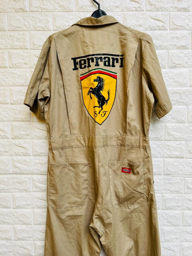 Dickies × Ferrari × Vintage Vintage Ferrari Vs Dickies Motorsport Fashion Style Size US 36 / EU 52 - 6 Thumbnail