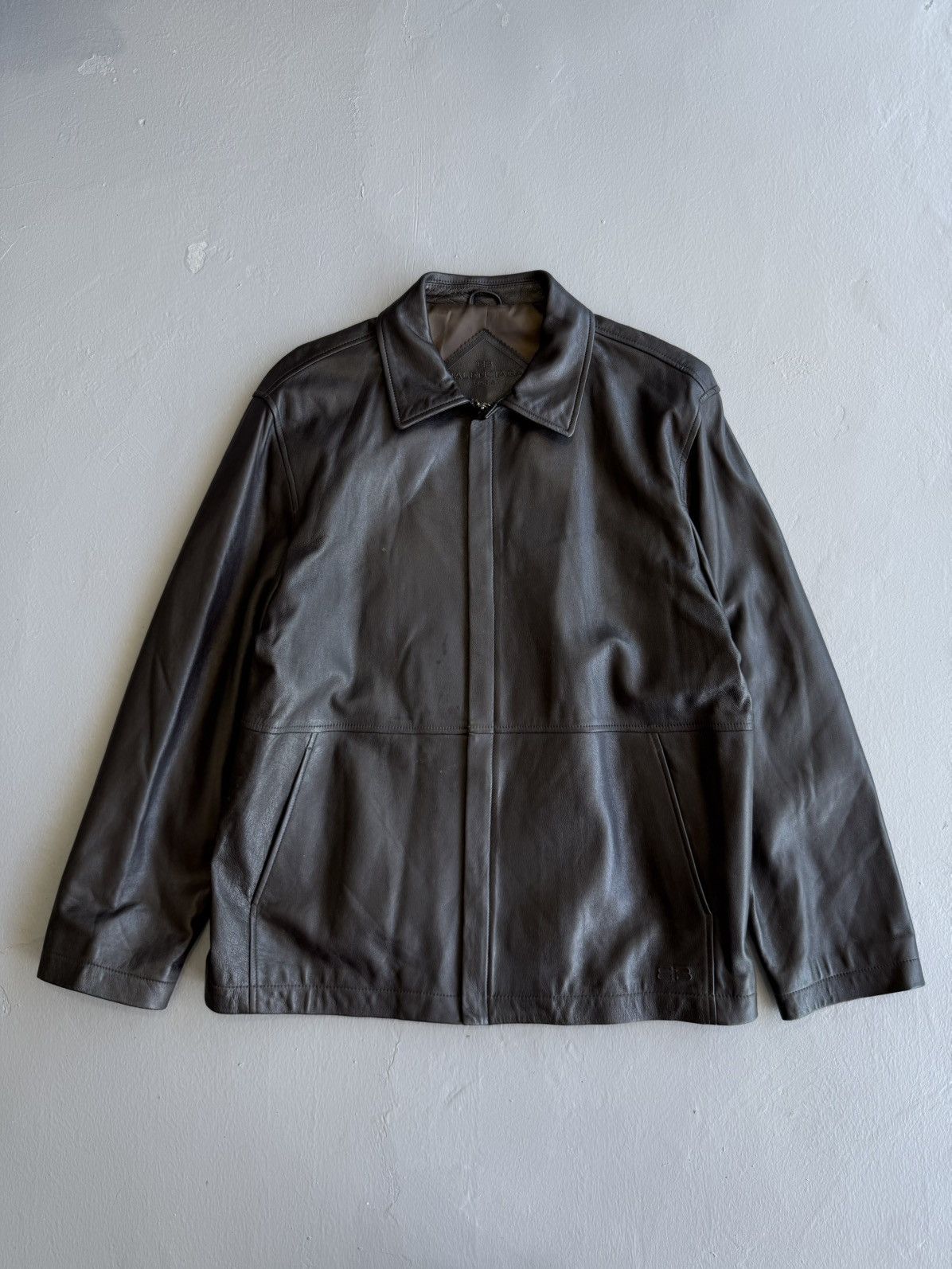 Balenciaga × Vintage Nicolas Ghesquiere - Balenciaga - Zip Leather