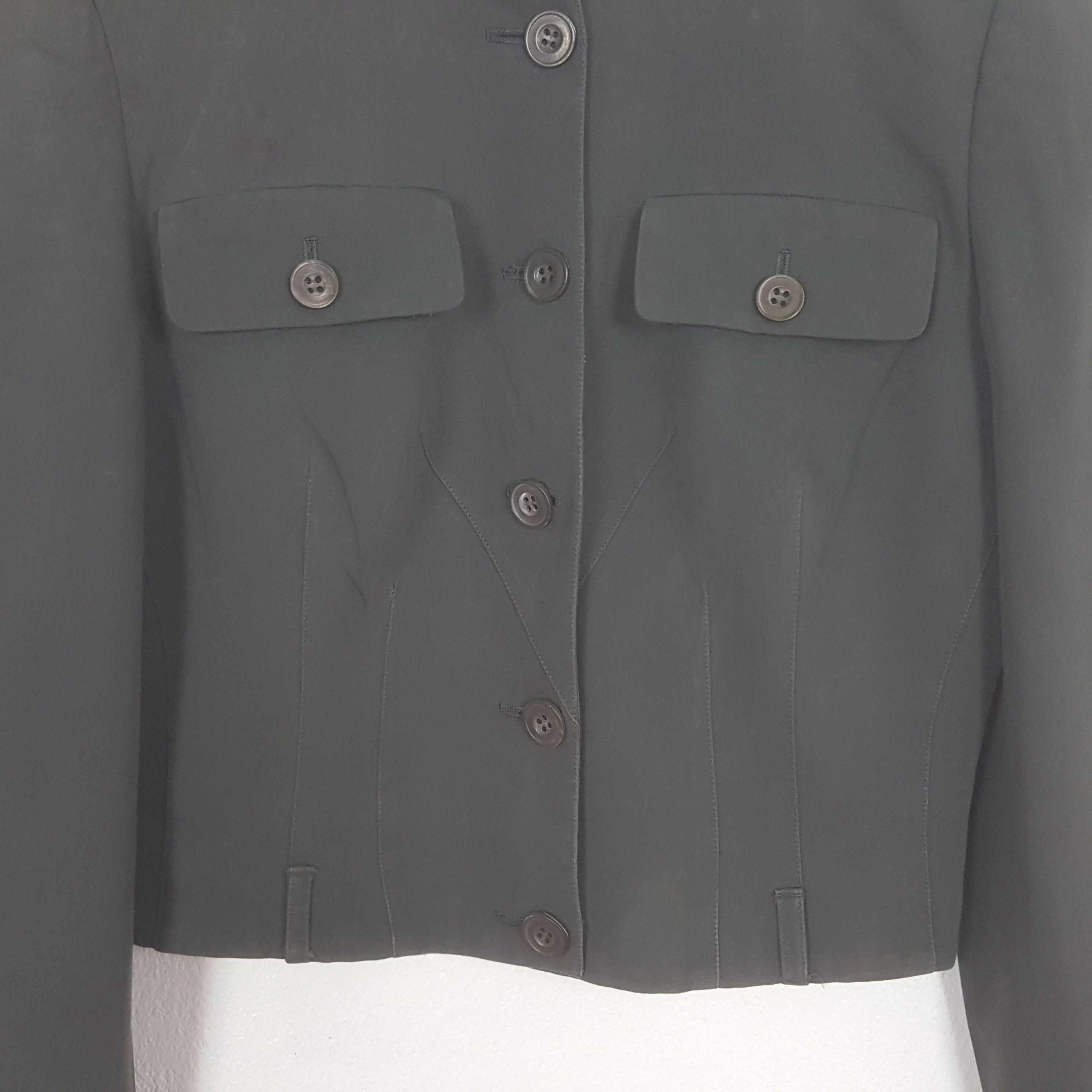 Prada Vintage Prada Italian Brand Crop Jacket C313N12 Size US XXS / EU 40 - 2 Thumbnail