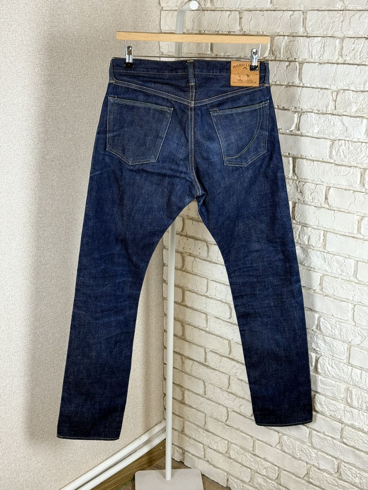 Momotaro Jeans Momotaro Japan Old Blue Indigo Zimbabwe Cotton 0605-C Pant Size US 32 / EU 48 - 7 Thumbnail