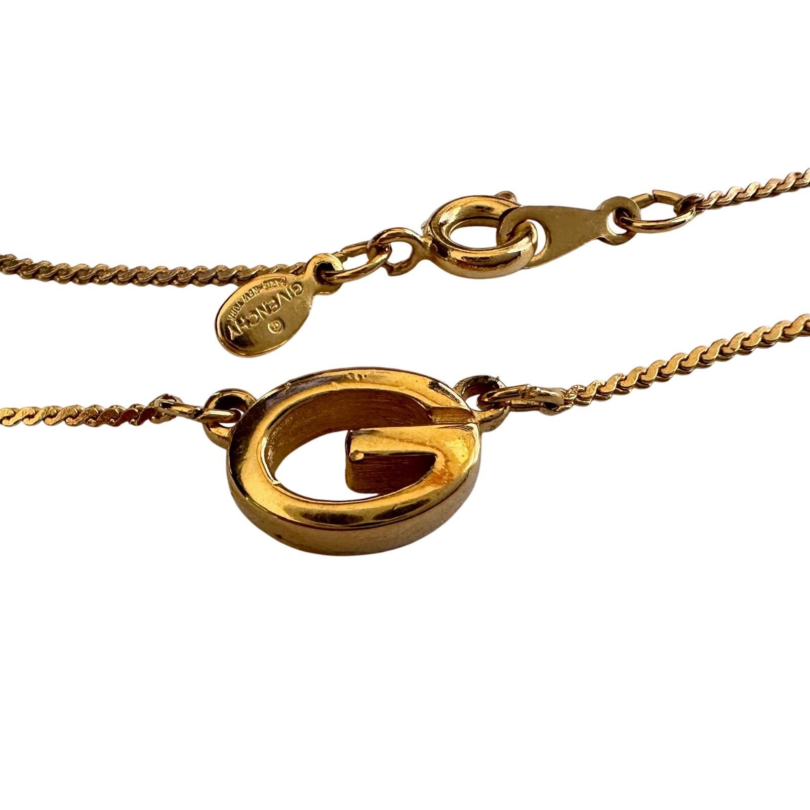 Givenchy Givenchy G Logo Necklace - 14" Size ONE SIZE - 1 Thumbnail