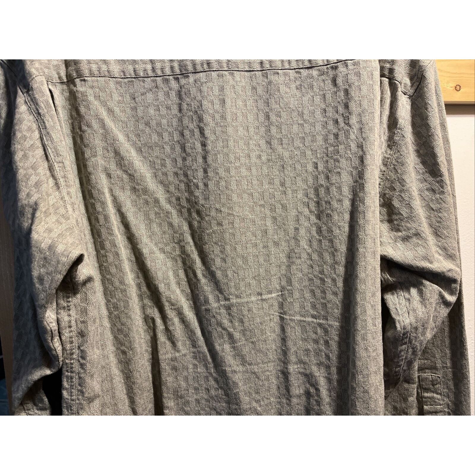 Other Va Bene VTG Men’s L Gray Check LS Button Down Cotton Shirt Size US L / EU 52-54 / 3 - 13 Thumbnail