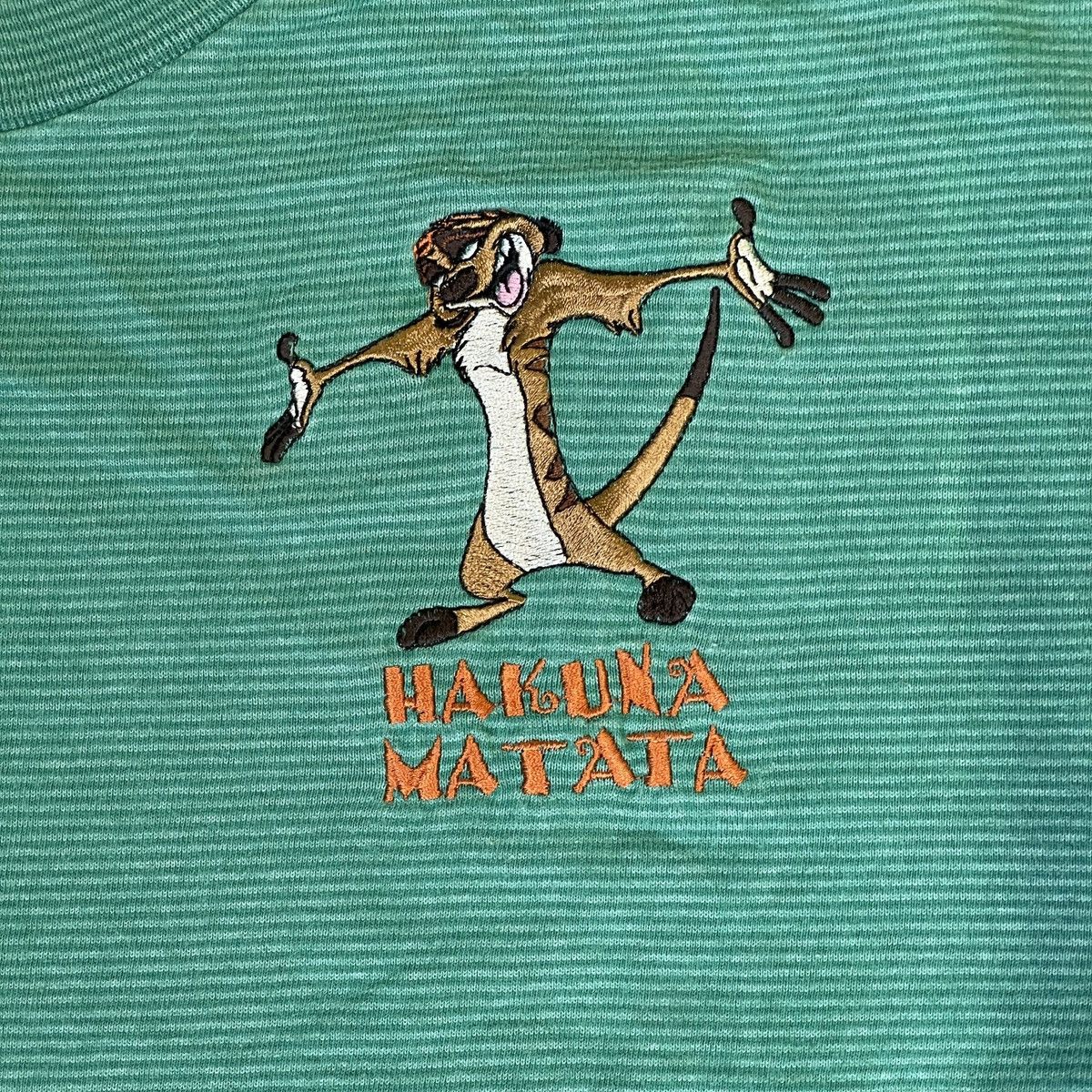 Disney Vintage Disney Hakuna Matata Single Stitch Tee Size US S / EU 44-46 / 1 - 4 Thumbnail