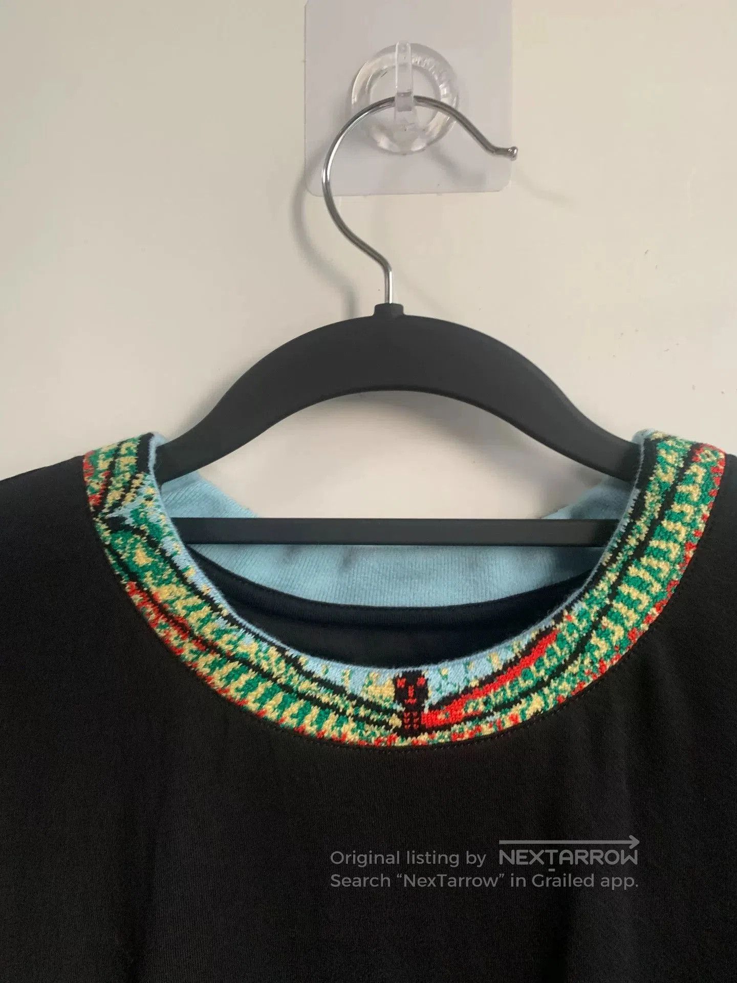 Givenchy Givenchy New Logo Embroidered Black T. Size US L / EU 52-54 / 3 - 3 Thumbnail