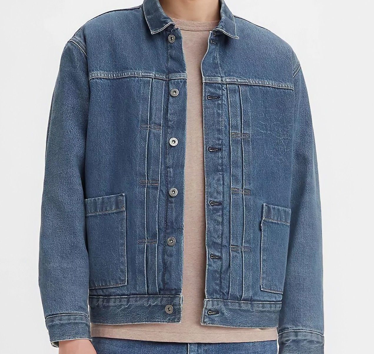 Levi's Made & Crafted LEVI'S MADE & CRAFTED Type II Sherpa Trucker Jacket Big E Size US L / EU 52-54 / 3 - 2 Thumbnail