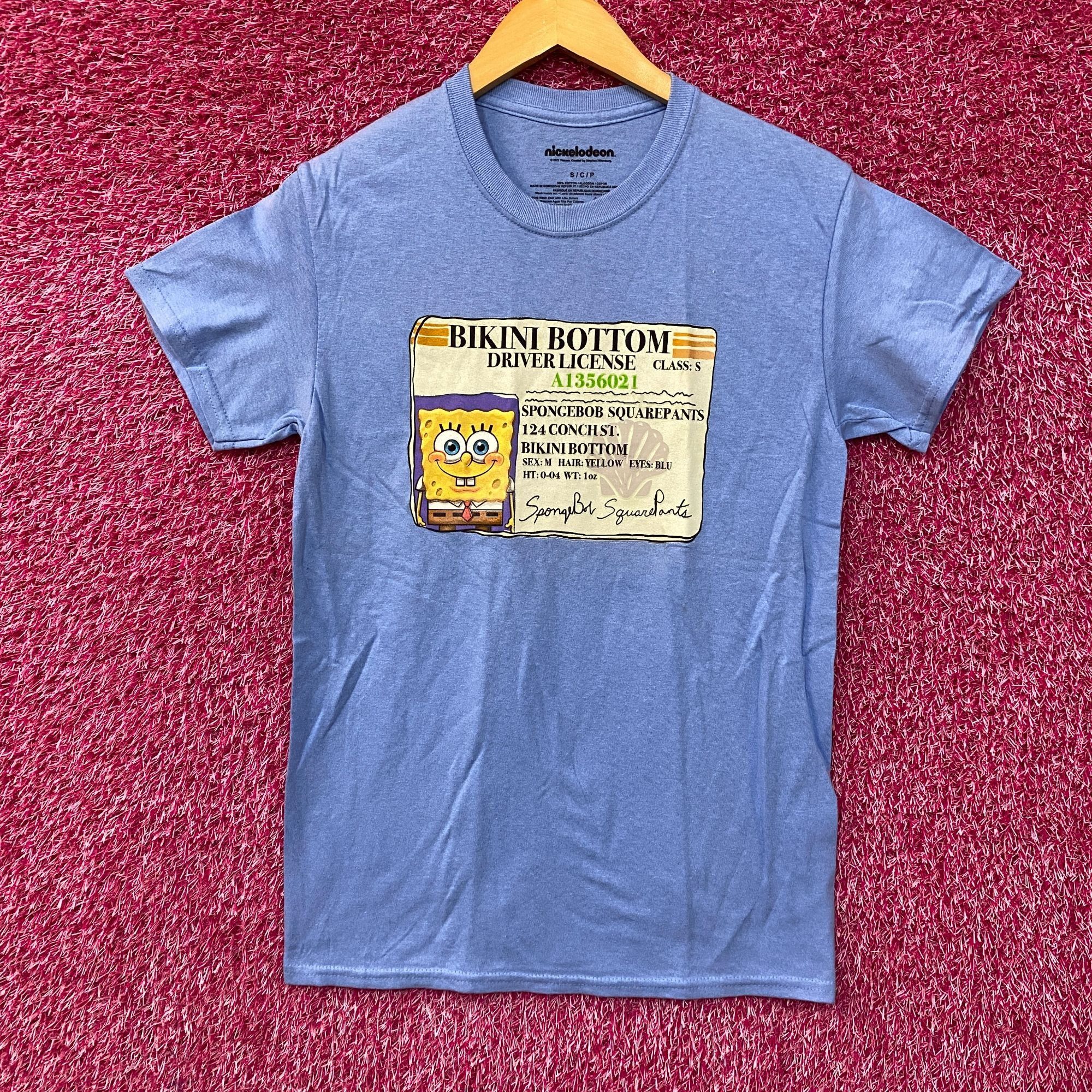 Nickelodeon Nickelodeon Spongebob Bikini Bottom Driver License T-shirt S Size US S / EU 44-46 / 1 - 1 Thumbnail