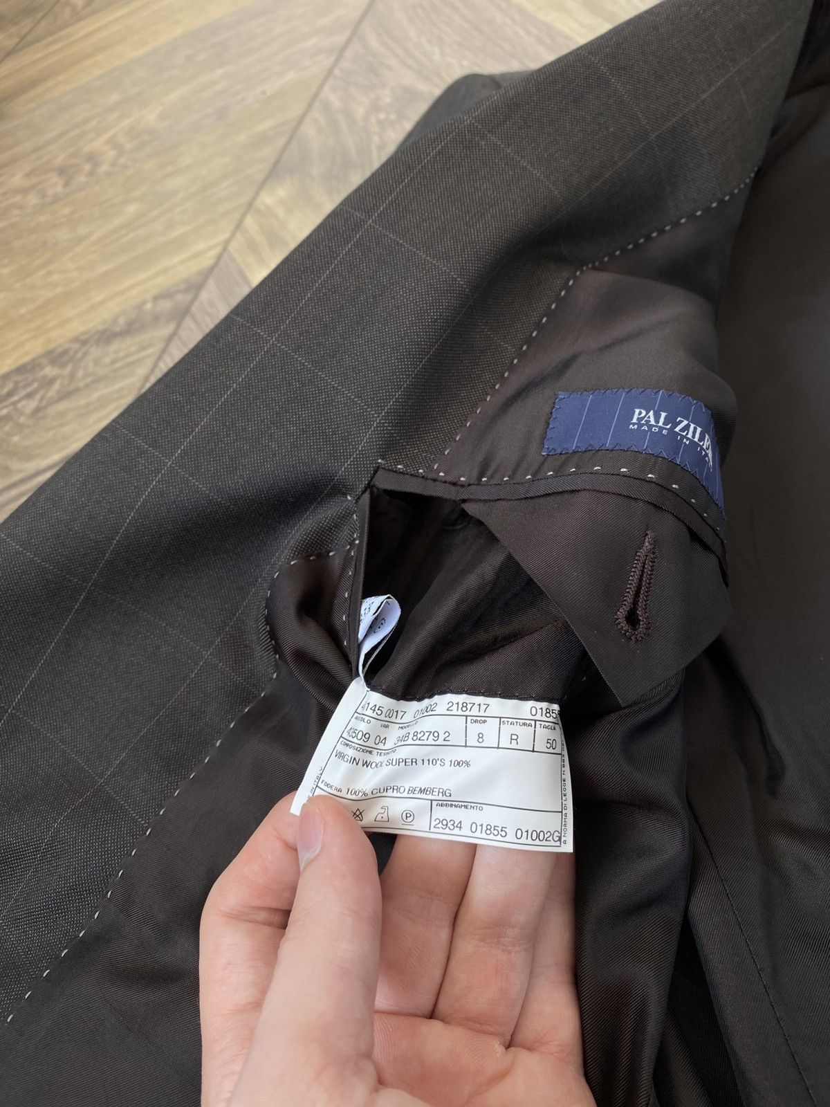 Pal Zileri Vintage Pal Zileri Luxury Suit Size 50R - 10 Thumbnail