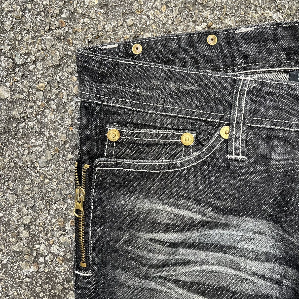 Tornado Mart Semantic Design Japanese Slim Jeans Crazy Punk Style Denim Size US 30 / EU 46 - 5 Thumbnail