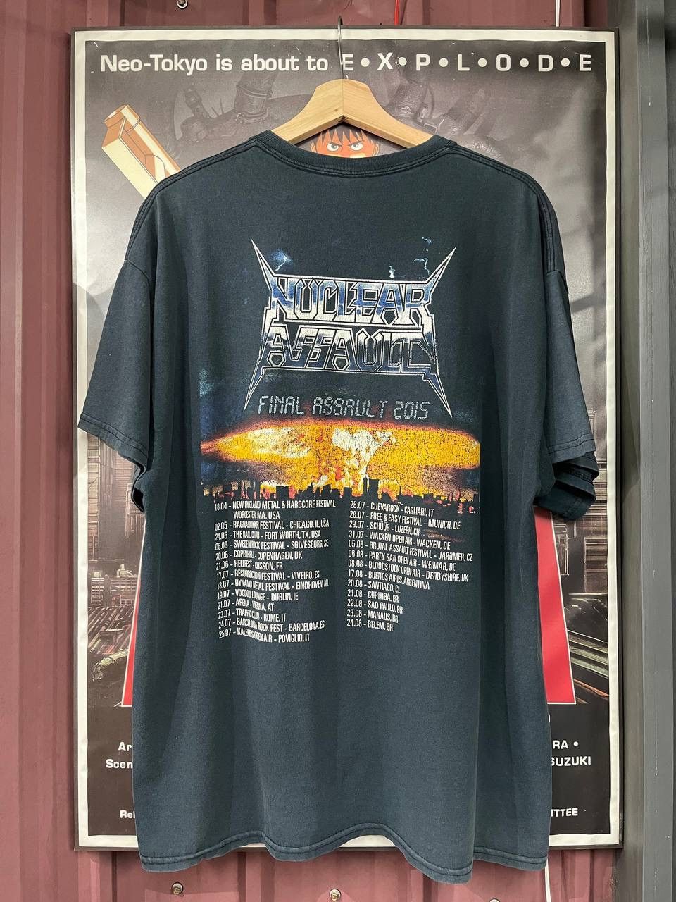 Band Tees × Vintage VINTAGE NUCLEAR ASSAULT TOUR Size US XL / EU 56 / 4 - 6 Thumbnail