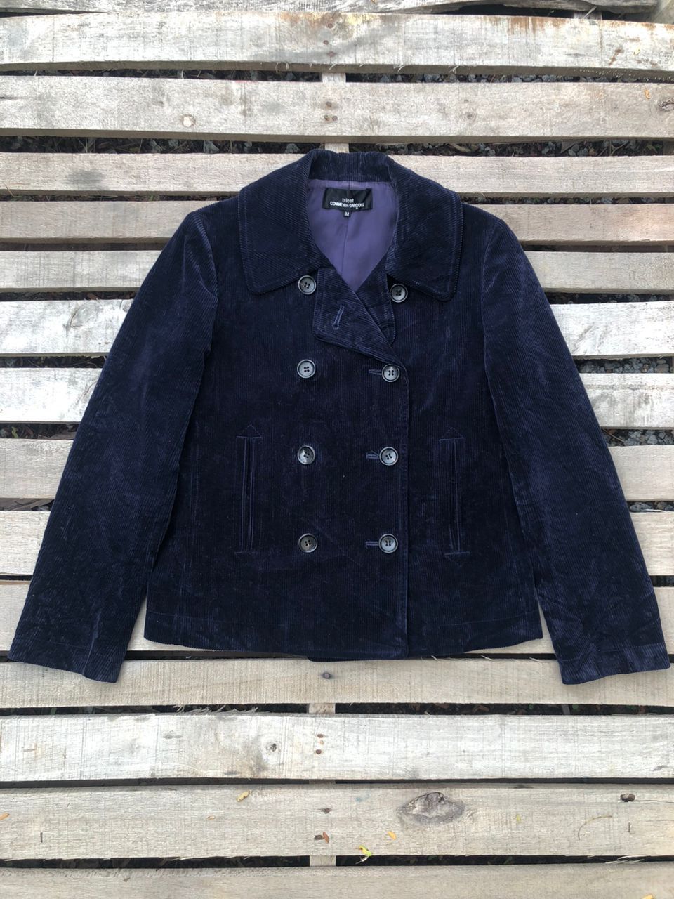 Comme des Garcons AD2002 Tricot COMME des GARCONS Corduroy Jacket Size US XS / EU 42 / 0 - 1 Thumbnail