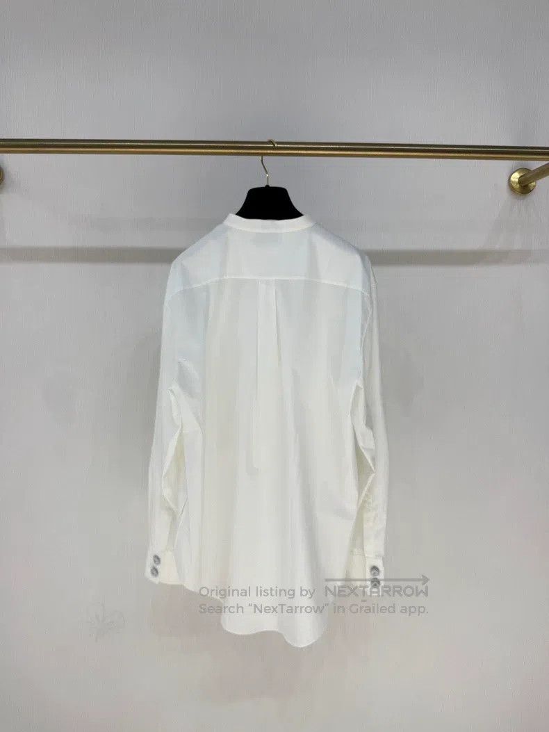 Chanel Chanel Hollow-out stitching snowflake button shirt Size S / US 4 / IT 40 - 2 Thumbnail