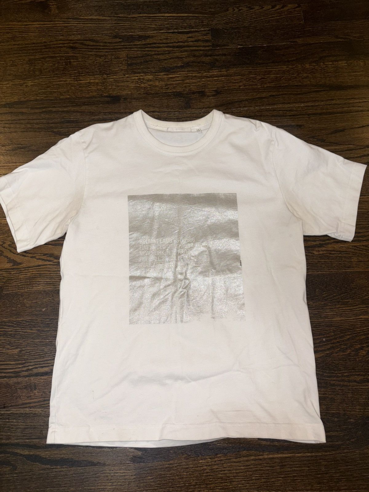 Helmut Lang Helmet Lang White T Shirt Size US M / EU 48-50 / 2 - 1 Thumbnail