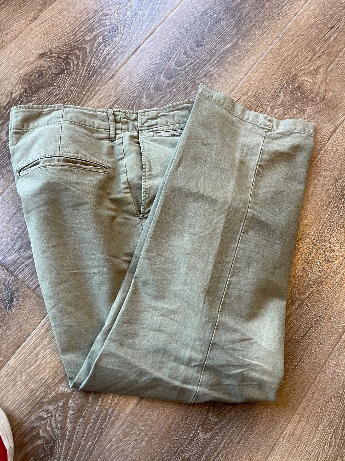 Visvim VISVIM 23AW FIELD ChinoPants DMGD Khaki 43-44 MINT Size US 34 / EU 50 - 4 Thumbnail