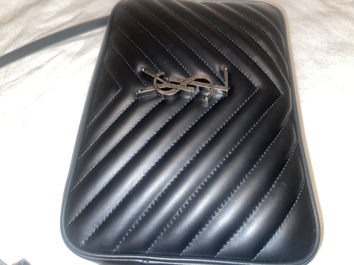 Yves Saint Laurent Lou Camera Bag Matelasse Chevron Leather Small Size ONE SIZE - 2 Thumbnail