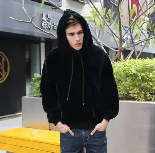 Japanese Brand faux fur fleece fluffy hoodie Size US M / EU 48-50 / 2 - 2 Thumbnail