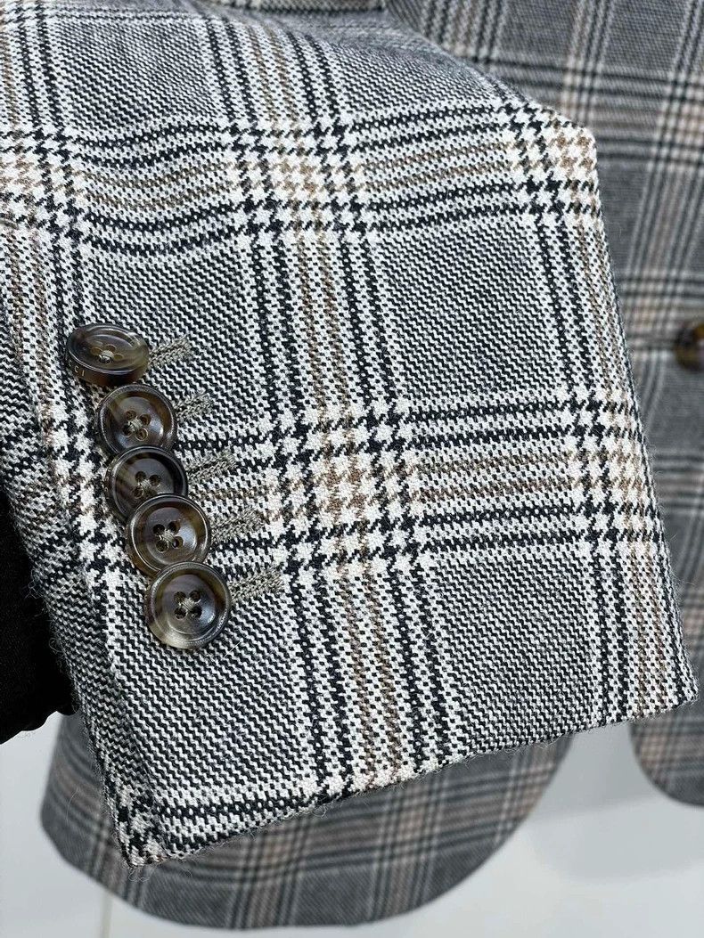 Gucci Gucci Size 38 Plaid suit jacket size 38 2501-Nextarrow Size US XS / EU 42 / 0 - 3 Thumbnail