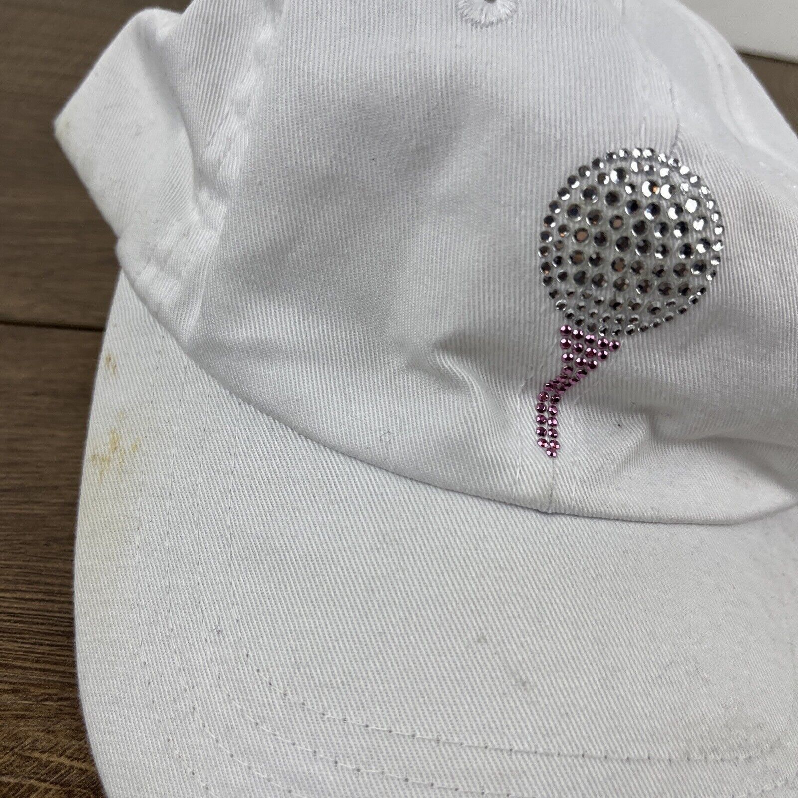Other Golf Hat Golf Ball Tee Hat White Hat Adjustable White Adult Size ONE SIZE - 8 Thumbnail