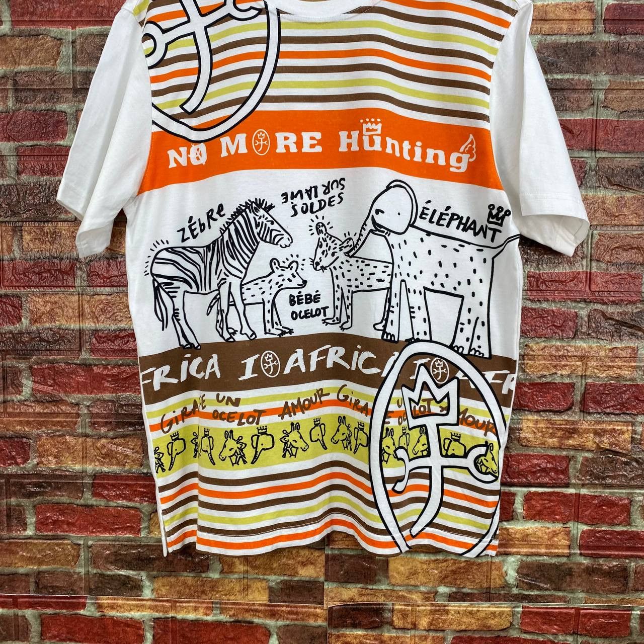 Jean Charles De Castelbajac VINTAGE Castebajac Sport Save animals no more hunting Size US L / EU 52-54 / 3 - 3 Thumbnail