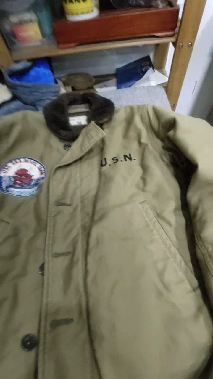 The Real McCoy's The Real McCoys n-1 Navy deck jacket Size US M / EU 48-50 / 2 - 1 Thumbnail