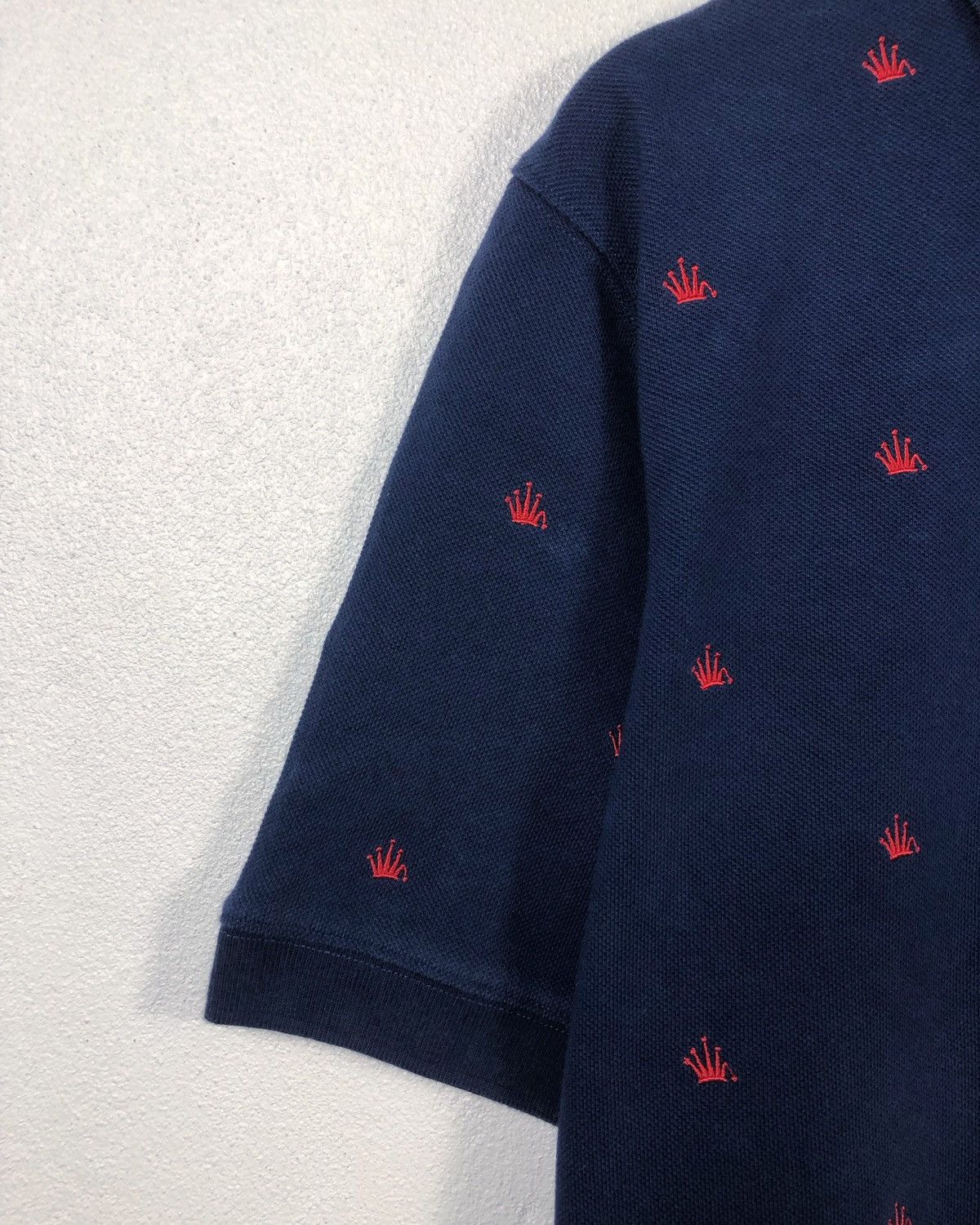 Stussy Rare Stussy Crown All Over Print Embroidered Polo Tee Size US M / EU 48-50 / 2 - 3 Thumbnail