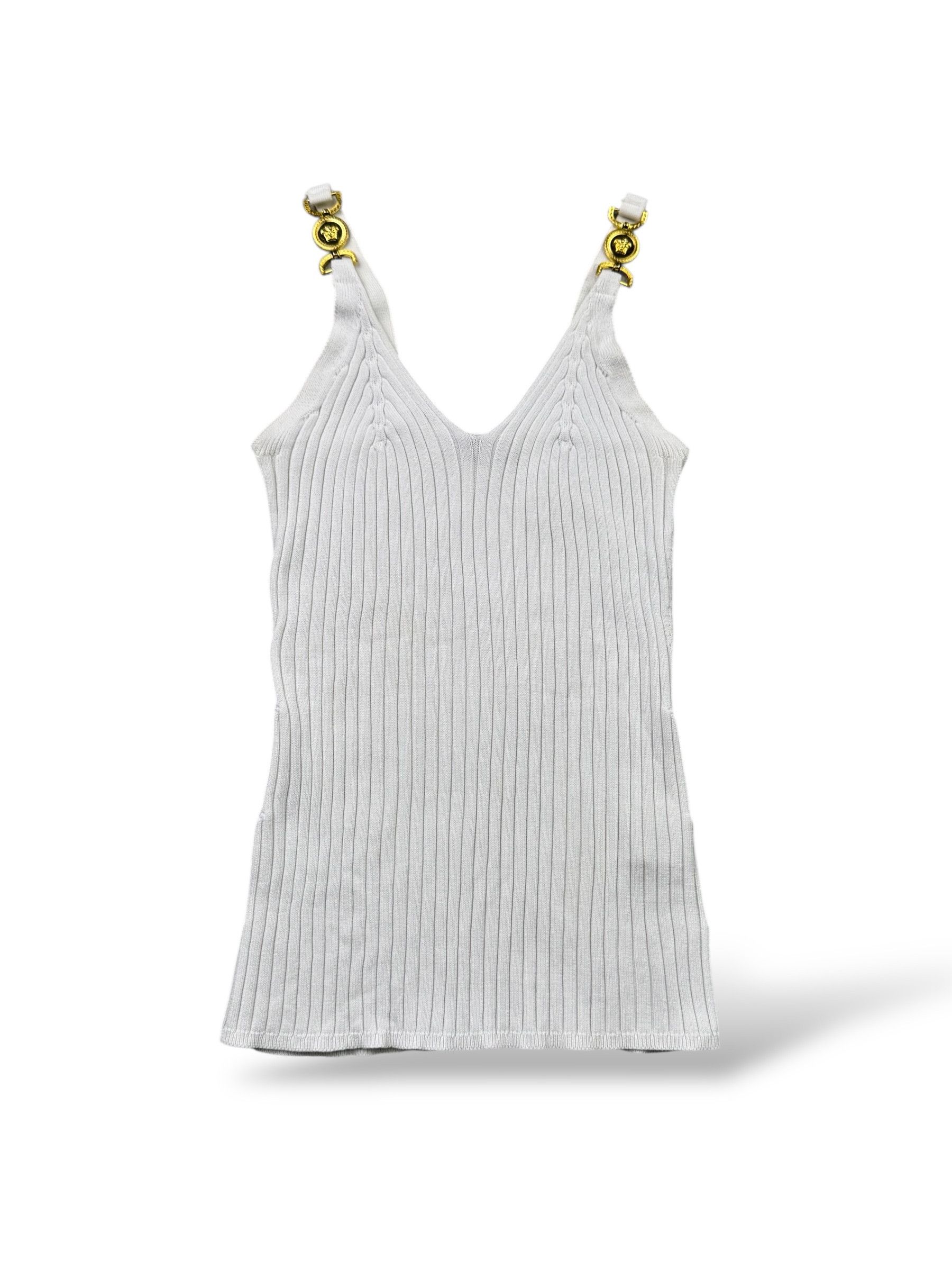 Versace Ribbed Tank Top
