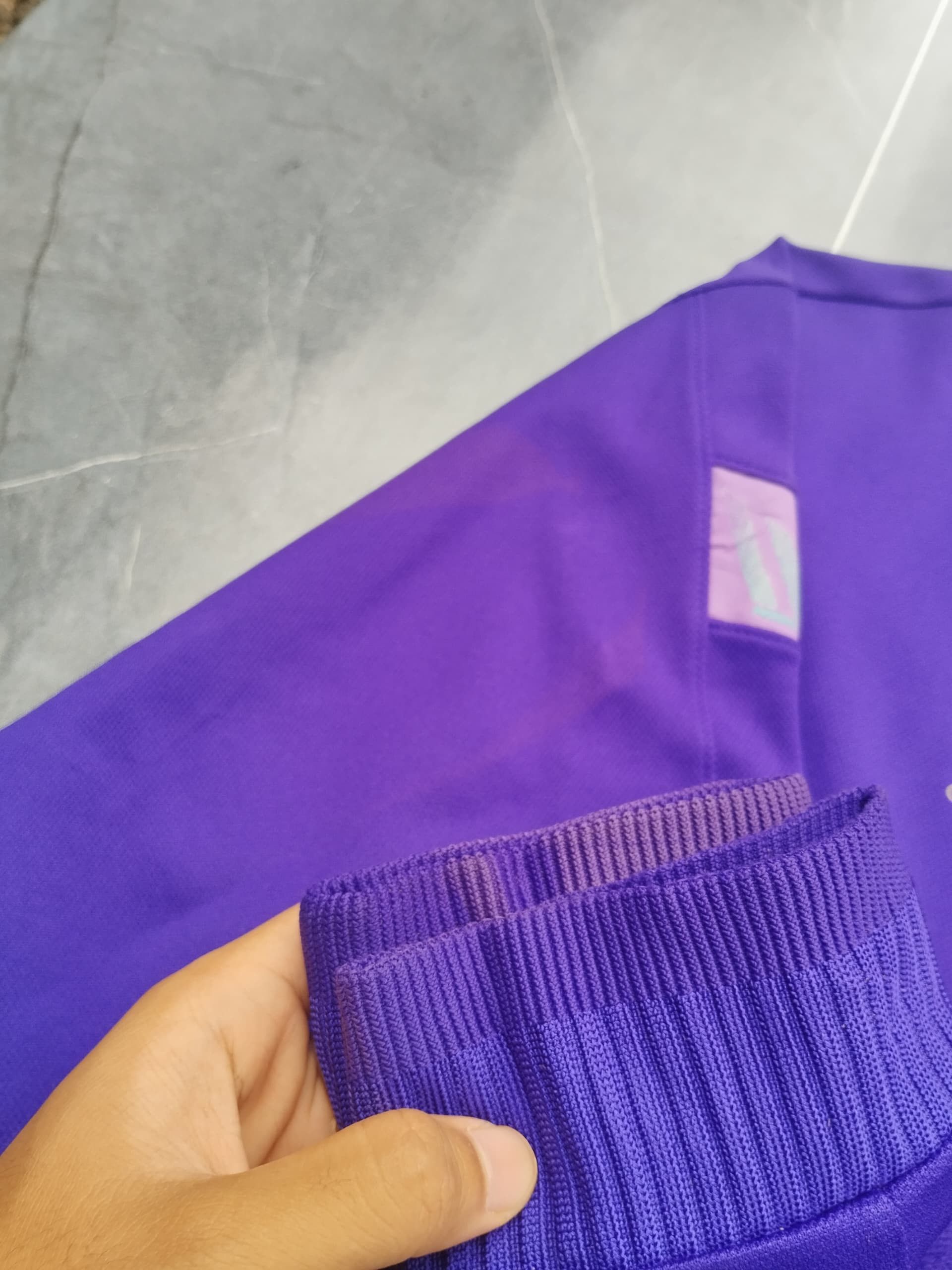 Adidas × Descente × Vintage Adidas Descente Tracktop Purple Size L Size US L / EU 52-54 / 3 - 7 Thumbnail