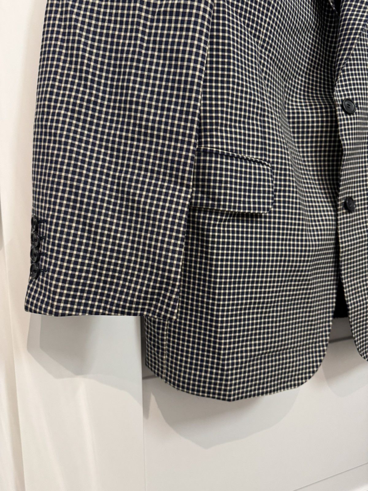 Burberry Burberrys Bennet-S Virgin Wool Viscose size 52 80s Jacket Size 52L - 5 Thumbnail