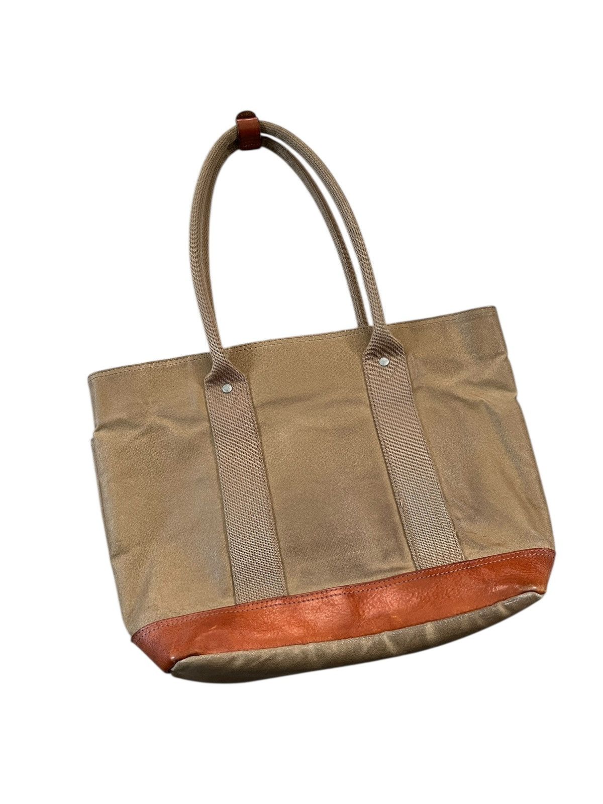Porter Porter Coated Canvas Leather Tote Bag Size ONE SIZE - 6 Thumbnail