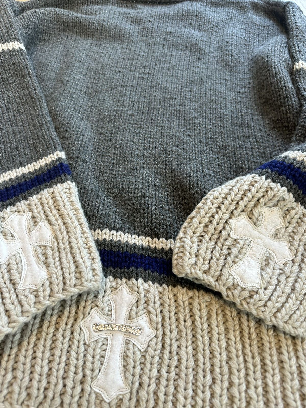 Chrome Hearts Chrome Hearts COZY Cashmere Cross Patch Sweater M L XL XXL Size US XL / EU 56 / 4 - 9 Thumbnail