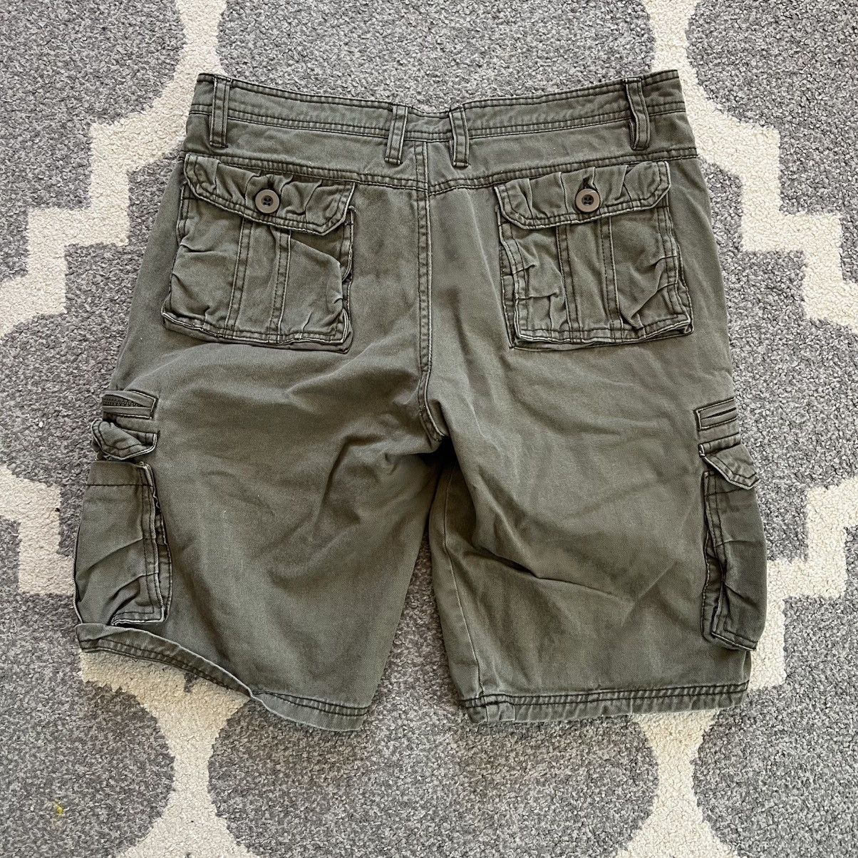 Vintage special fishing green cargo shorts Size US 33 - 6 Thumbnail