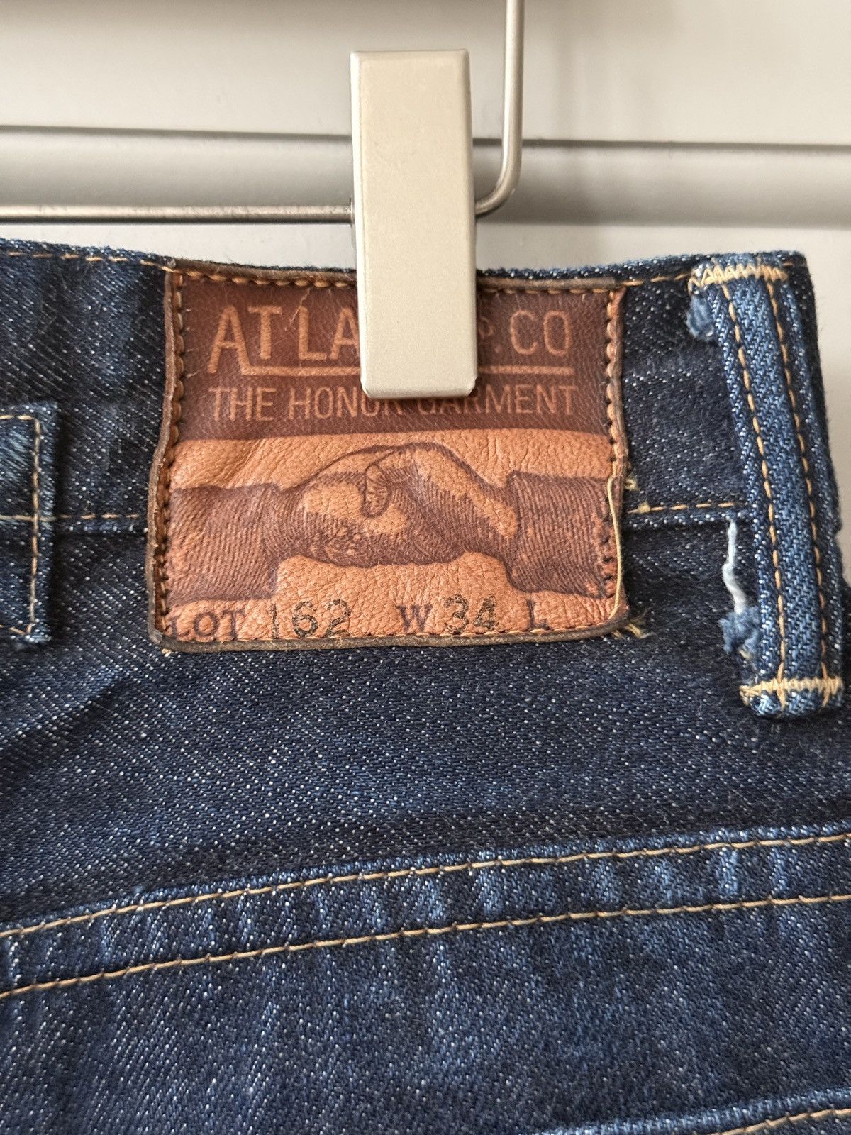 At Last & Co Timeworn Clothing (At Last & Co) Lot 162 denim - Rare Size US 34 / EU 50 - 11 Thumbnail