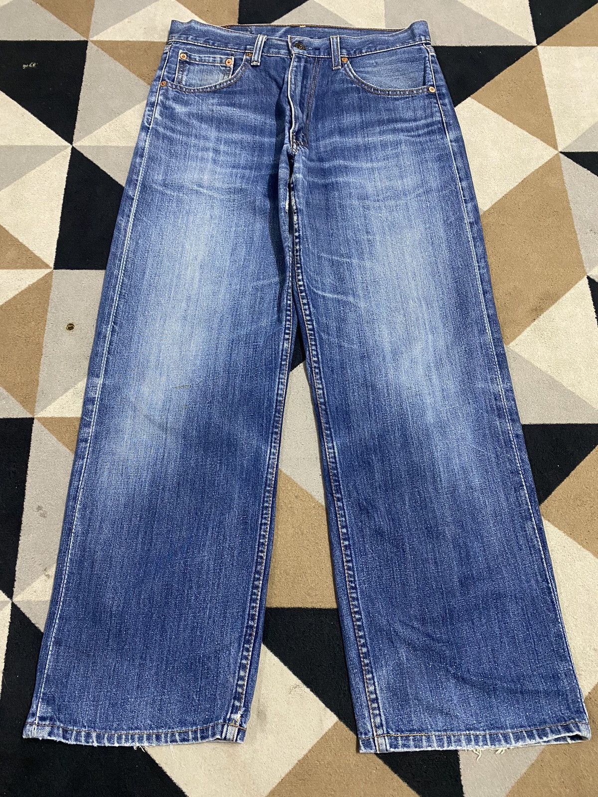 Levi's Levi's 501 90’s blue Wide Leg Baggy jeans Size US 31 - 1 Thumbnail