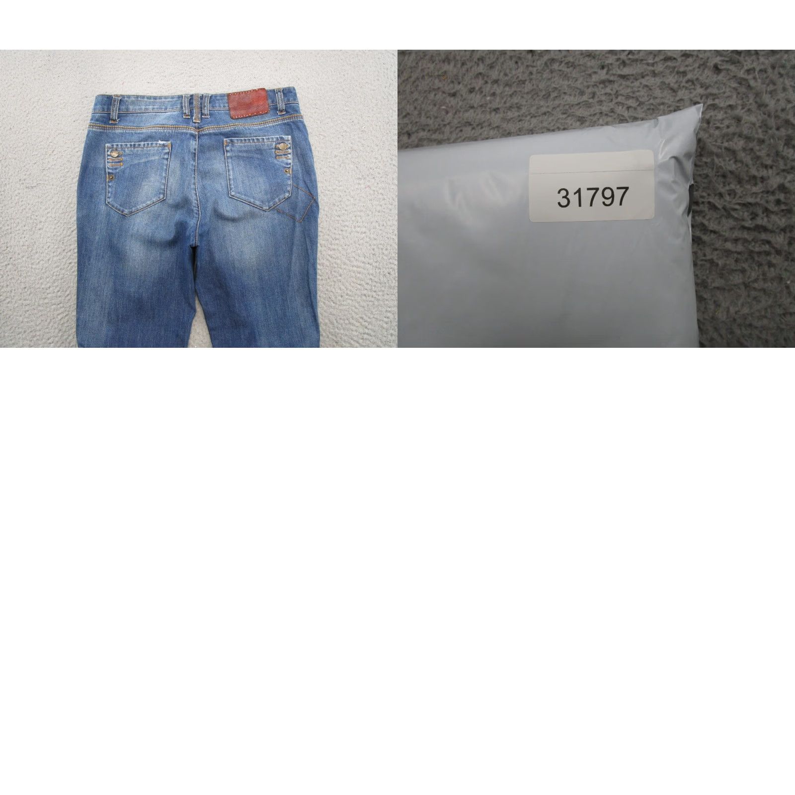 Ermanno Scervino Ermanno Scervino Jeans Denim Blue Stretch 5-Pocket Design Straight Womens SZ 44 Regular 30x32 Italy Made Size 30" / US 8 / IT 44 - 9 Thumbnail