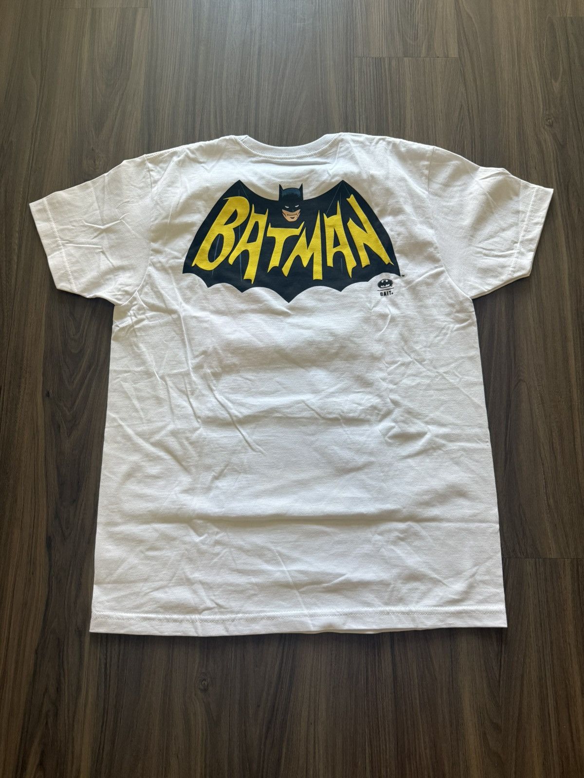Bait BAIT x DC Comics Batman Graphic T-Shirt White Men’s Large Size US L / EU 52-54 / 3 - 3 Thumbnail