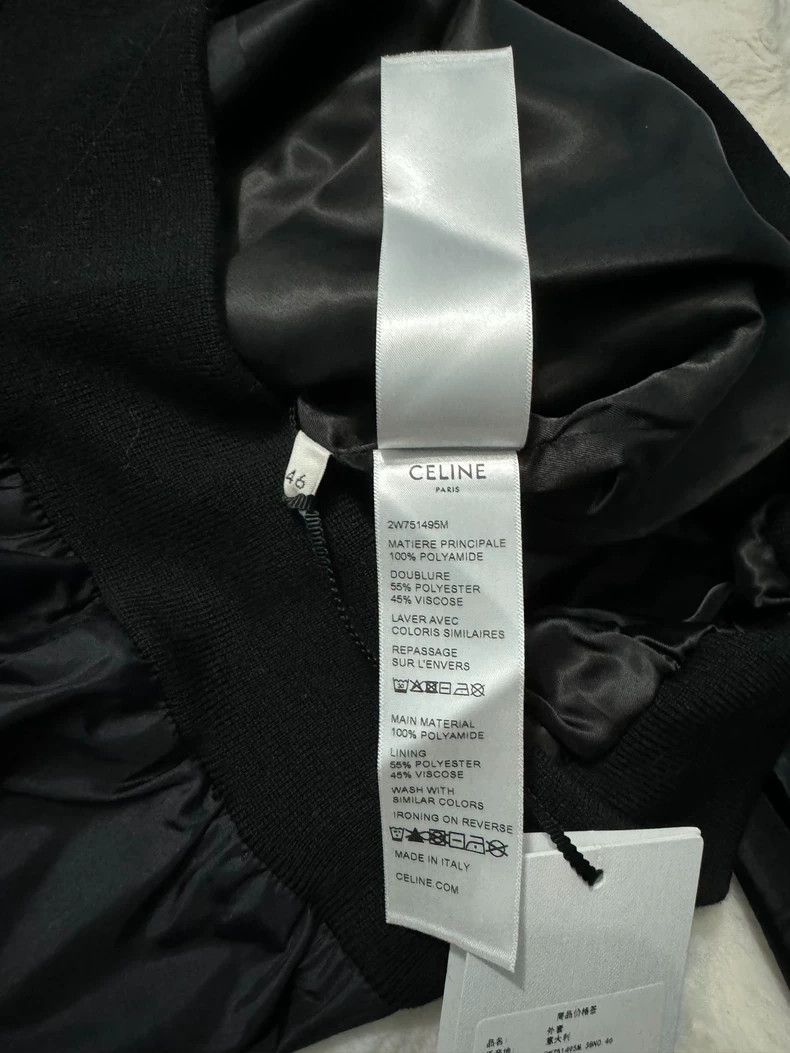 Celine Celine Logo baseball uniform jacket 2501-Nextarrow Size US S / EU 44-46 / 1 - 6 Thumbnail