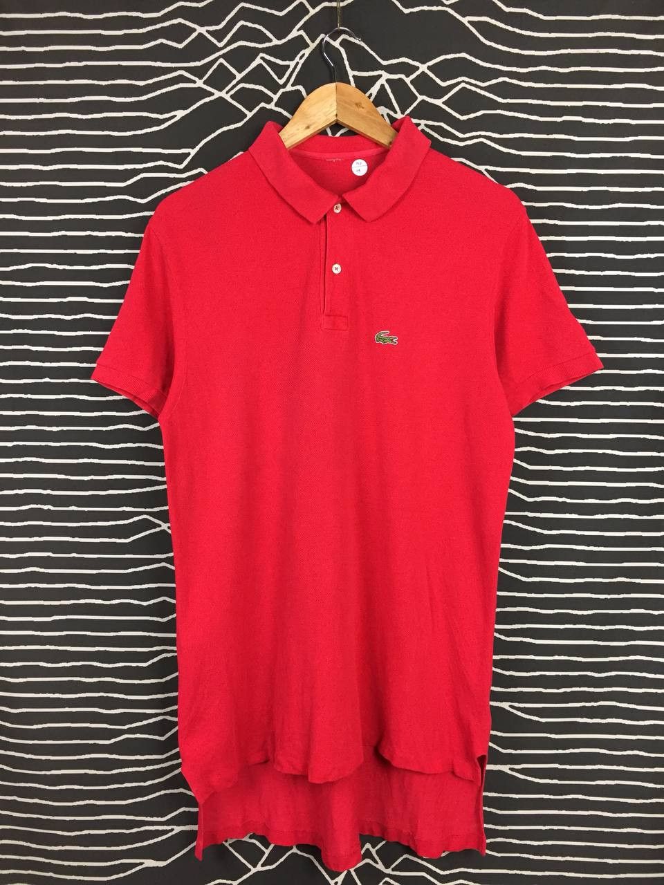 Lacoste × Vintage Vtg Lacoste Embroidered Logo Basic Polo Tee Size US M / EU 48-50 / 2 - 2 Thumbnail