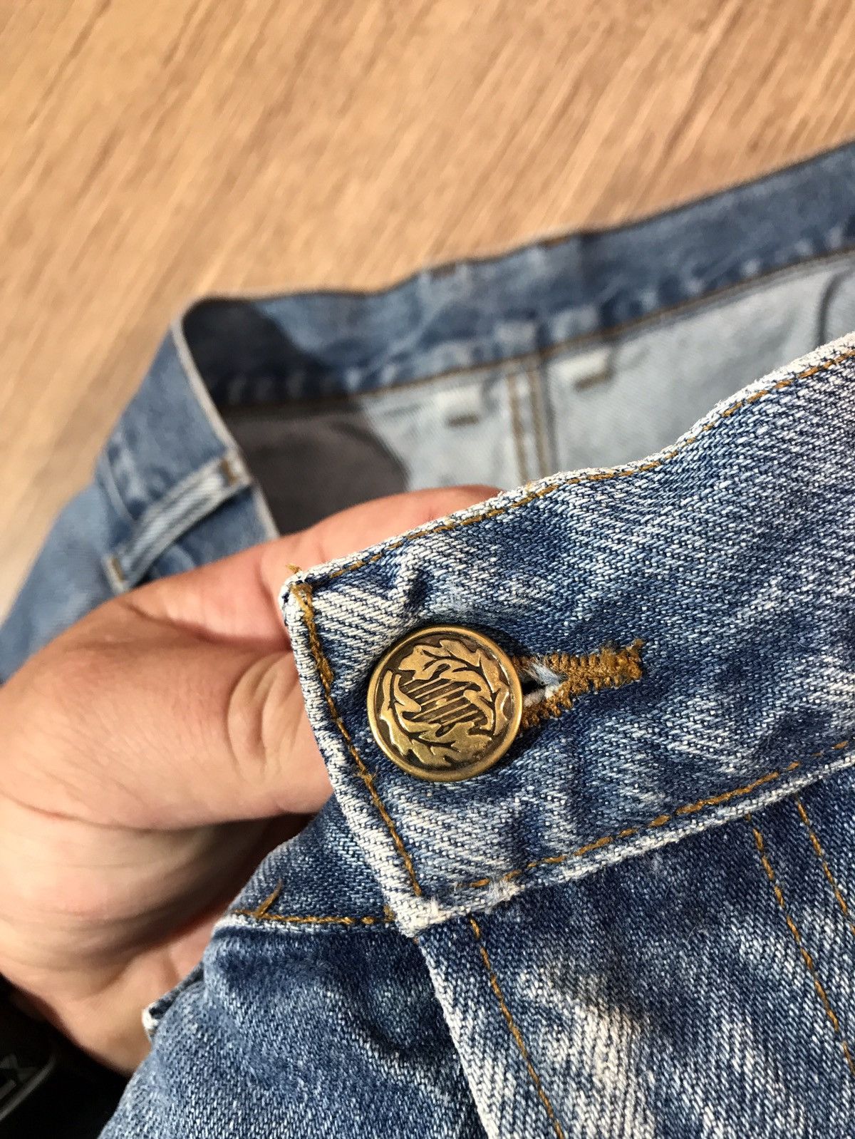 Japanese Brand × Vintage Vintage Distressed Denim Rap Pants Jeans Size US 40 / EU 56 - 6 Thumbnail