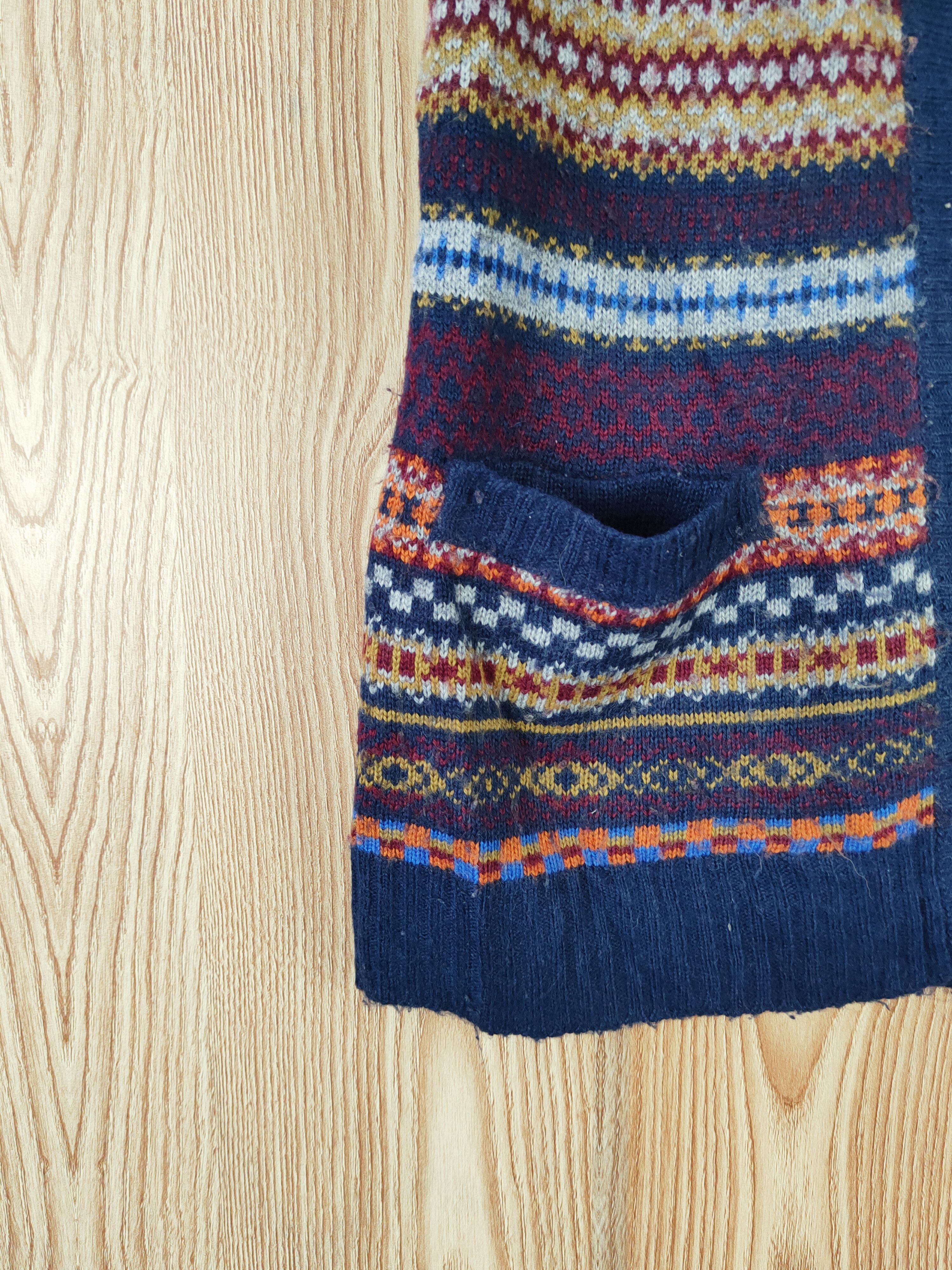 Japanese Brand Japan Blue Hoodie Knitwear Sleeveless Cardigan #W727 Size S / US 4 / IT 40 - 6 Thumbnail