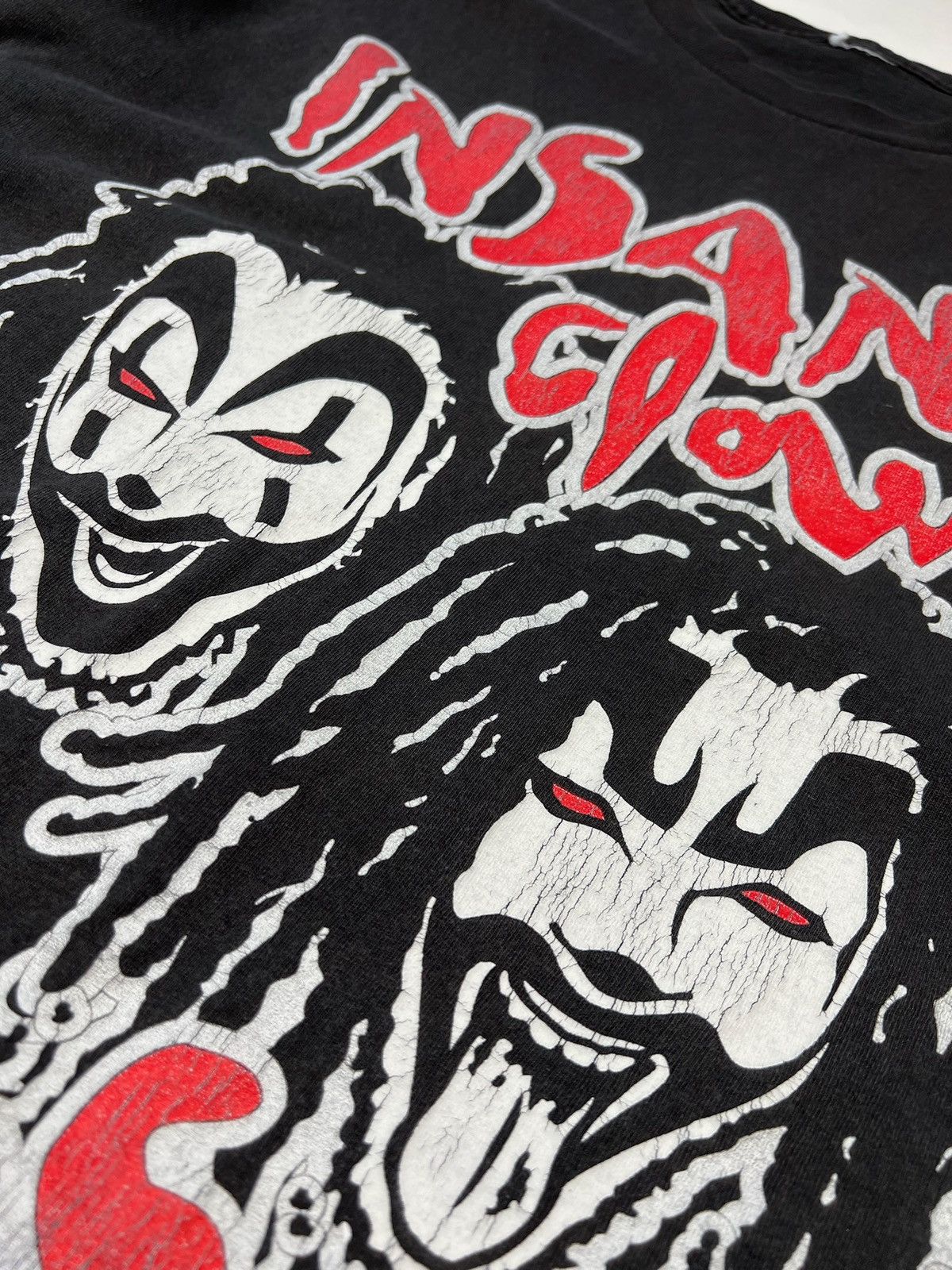 Band Tees × Vintage Vintage 90s Insane Clown Posse T-shirt Size US L / EU 52-54 / 3 - 6 Thumbnail