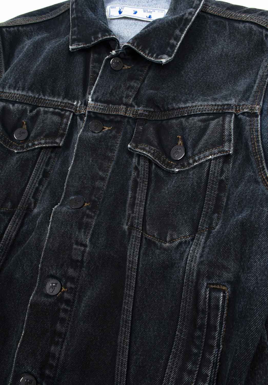 Off-White Off-White Men Jacket Denim by Virgil Abolh Size S, S1190 Size US S / EU 44-46 / 1 - 4 Thumbnail