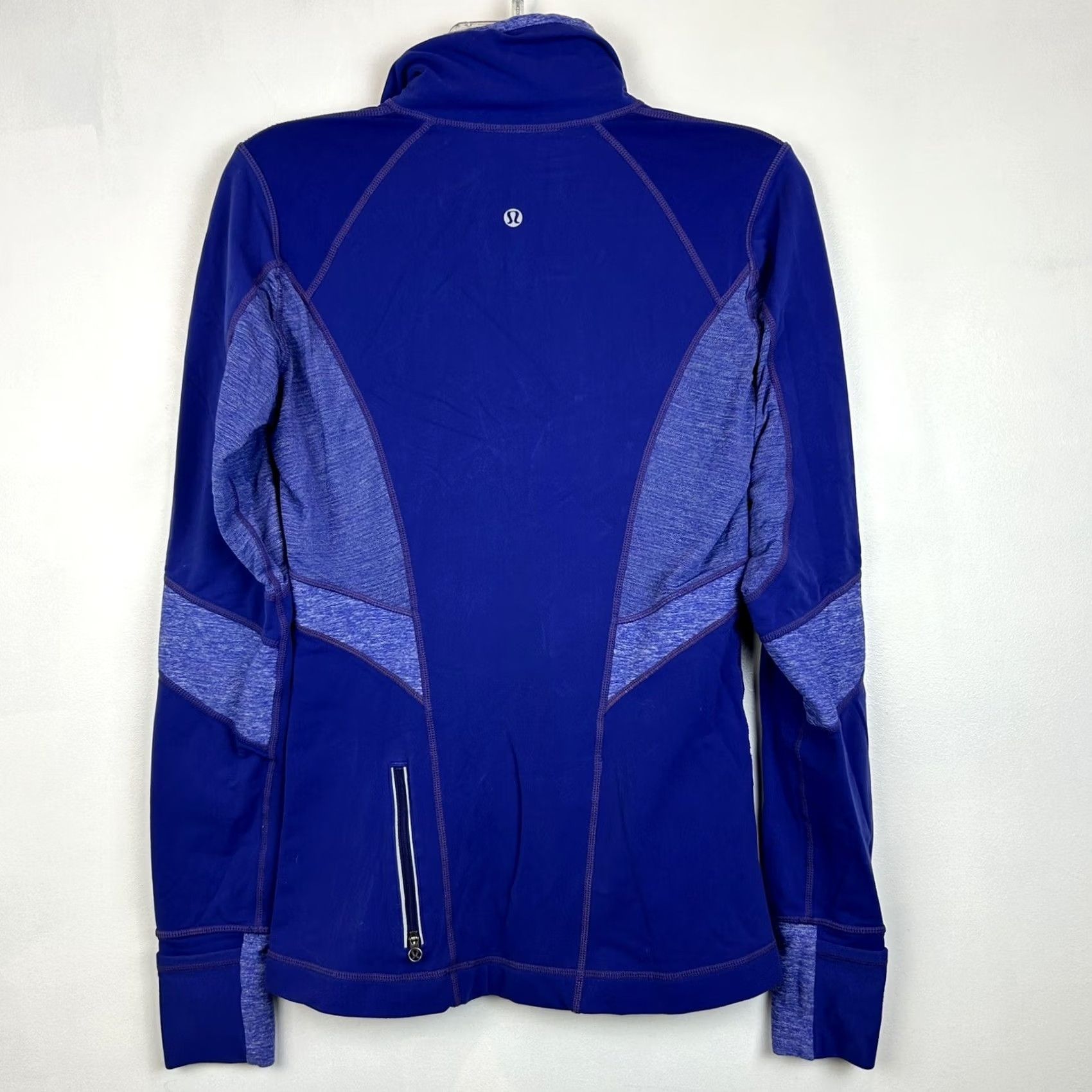 Lululemon Lululemon Purple Womens 6 Shirt Pullover Activewear Athleisure Run Distance Size M / US 6-8 / IT 42-44 - 2 Thumbnail
