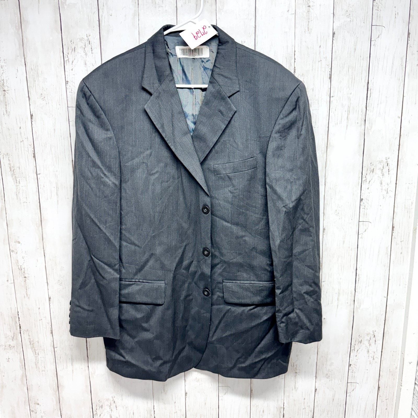 Alfani Alfani Jacket Chest 42" Single Breasted Three Button Blazer Size 42R - 1 Thumbnail
