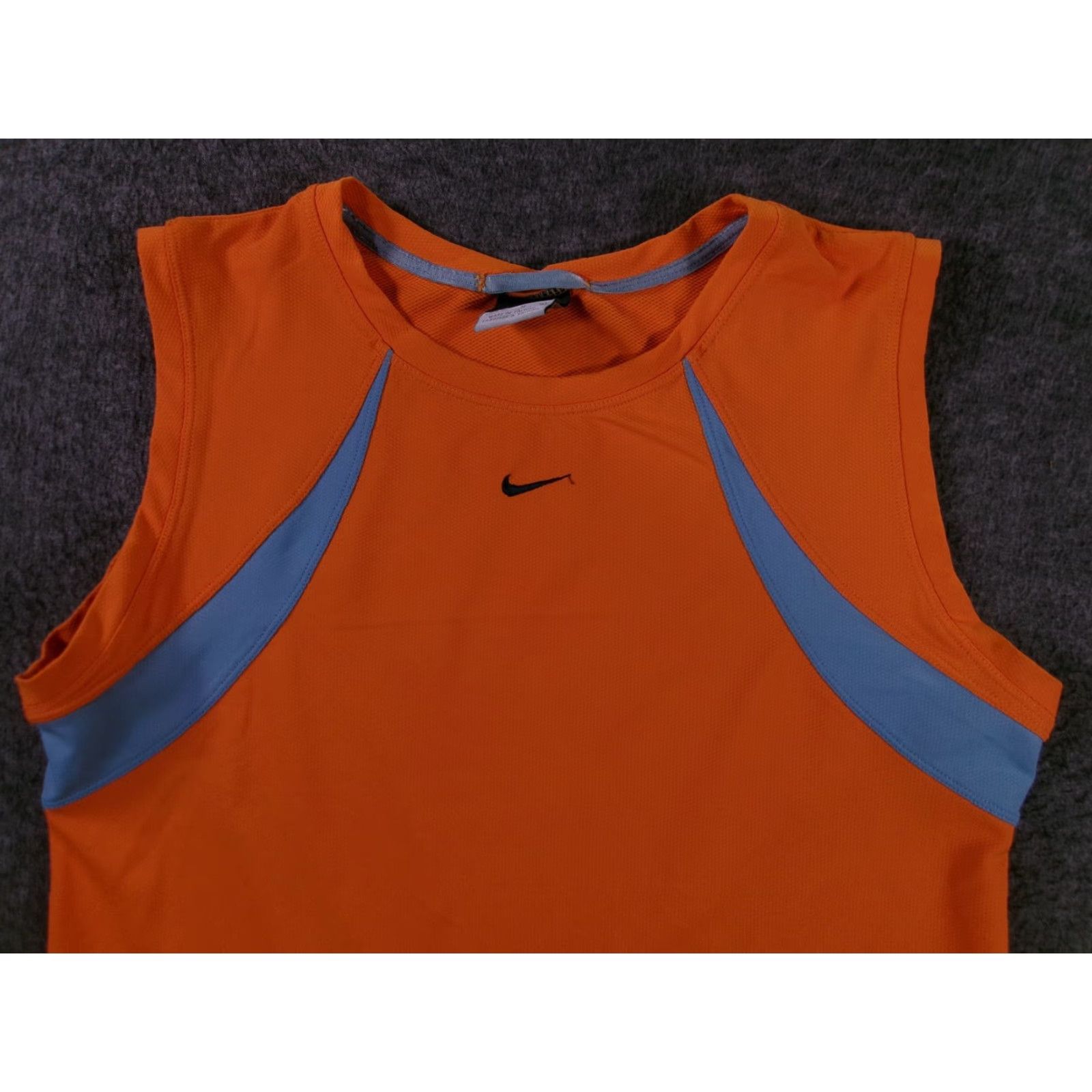 Nike Nike SphereDry Tank Top Womens M Orange Sleeveless Running Athletic Shirt Size M / US 6-8 / IT 42-44 - 2 Thumbnail
