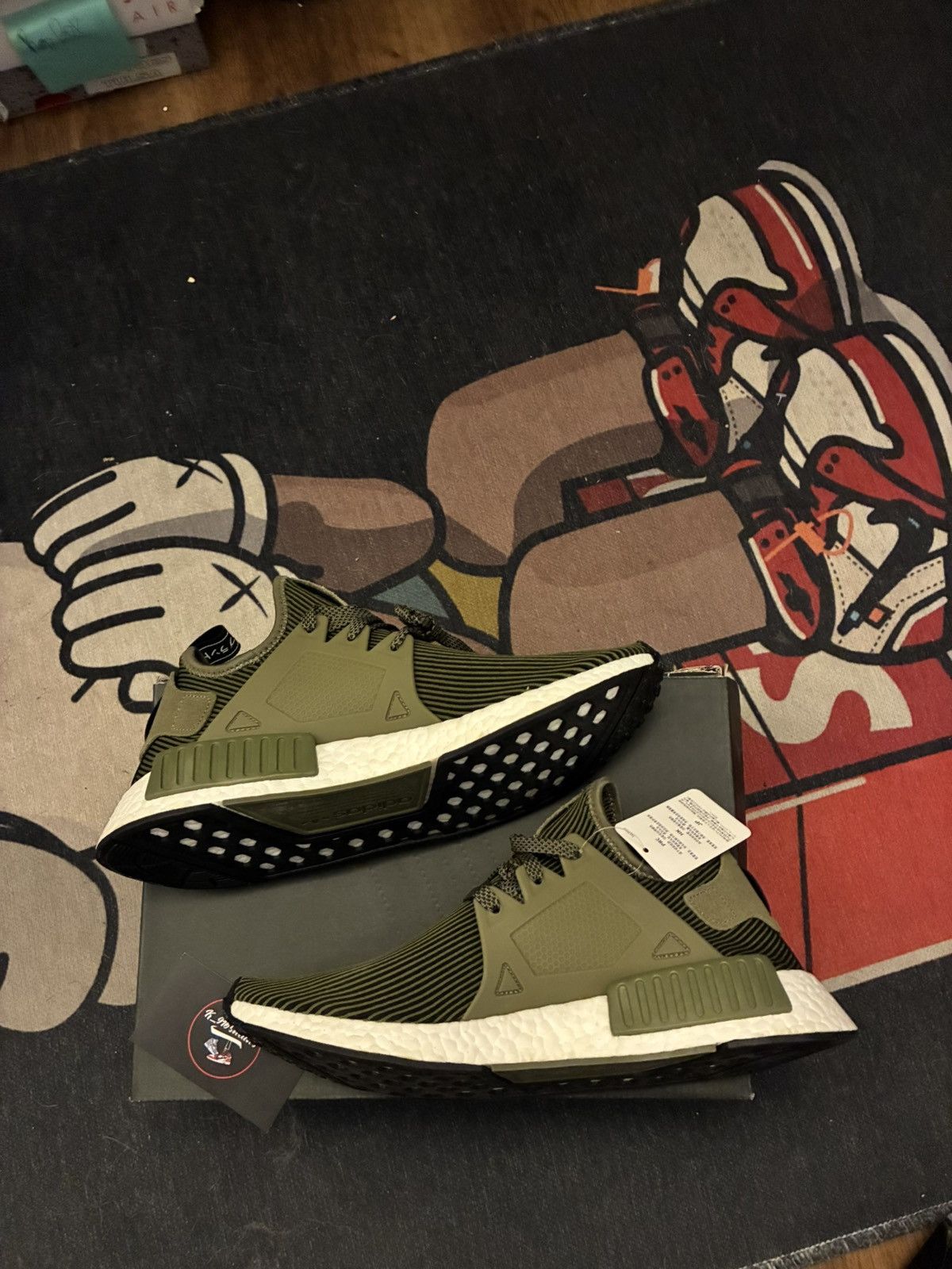 Adidas Adidas NMD XR1 PK Olive Cargo Size US 10 / EU 43 - 3 Thumbnail