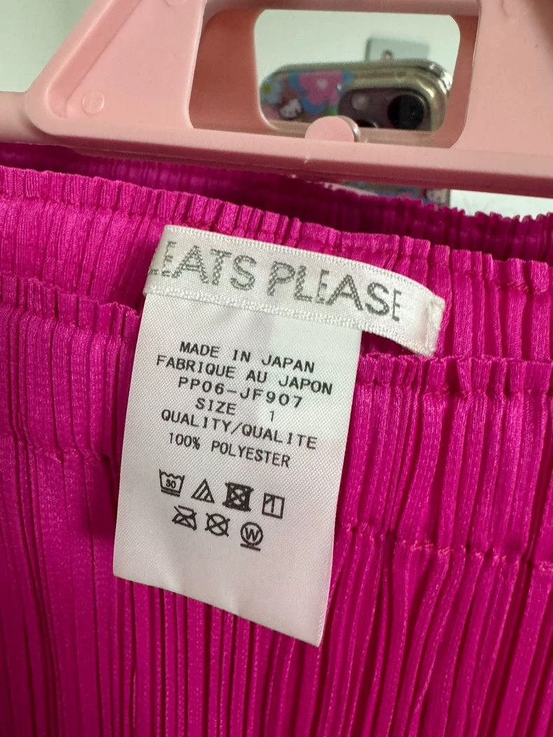 Issey Miyake issey miyake size:1 Pink pleated pants Size 42" / US 20 - 2 Thumbnail