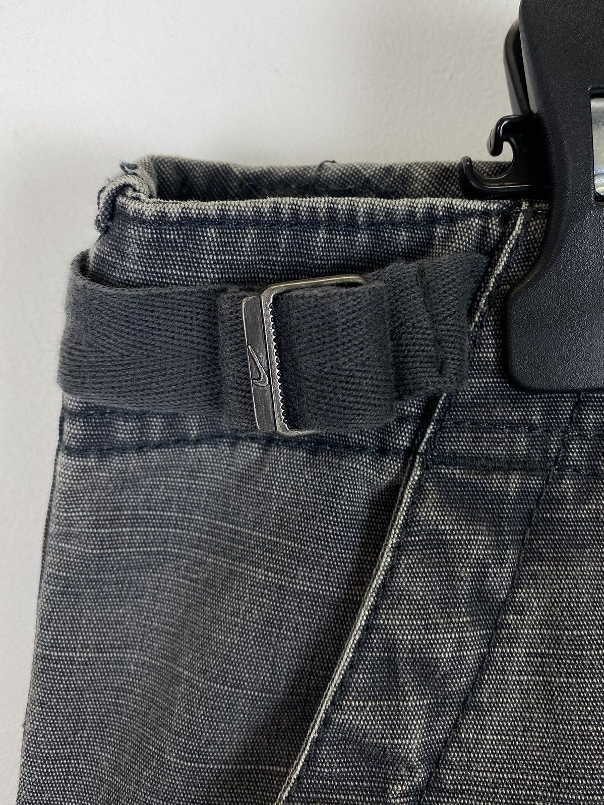 Nike Vintage Y2K Nike Washed Cargo Pants Travis Schott Style Grey Size US 34 / EU 50 - 19 Thumbnail