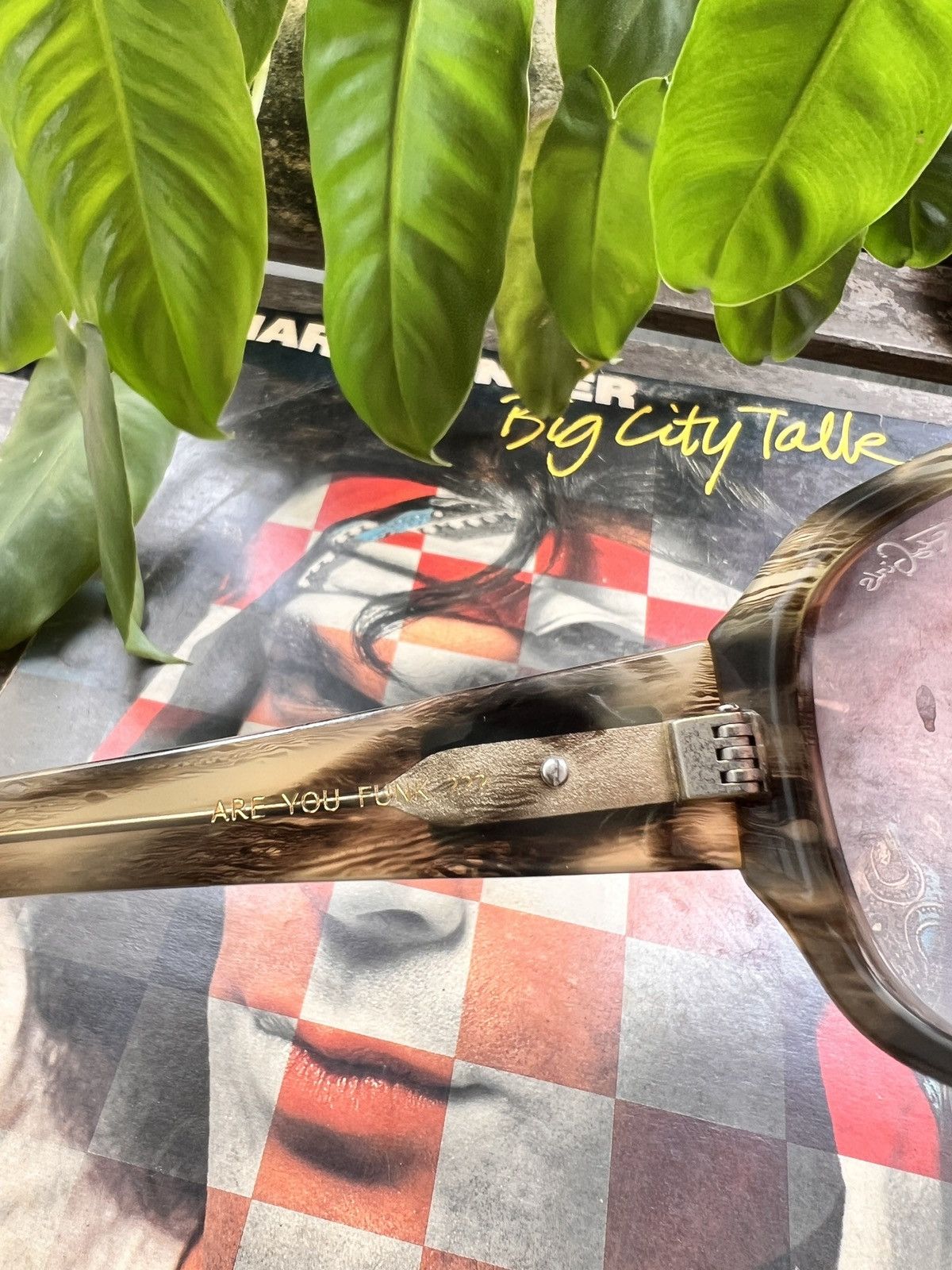 Japanese Brand × Vintage Y2k Fly Gurl “Funk” BlackFlys Two Tone Sunglasses Size ONE SIZE - 5 Thumbnail