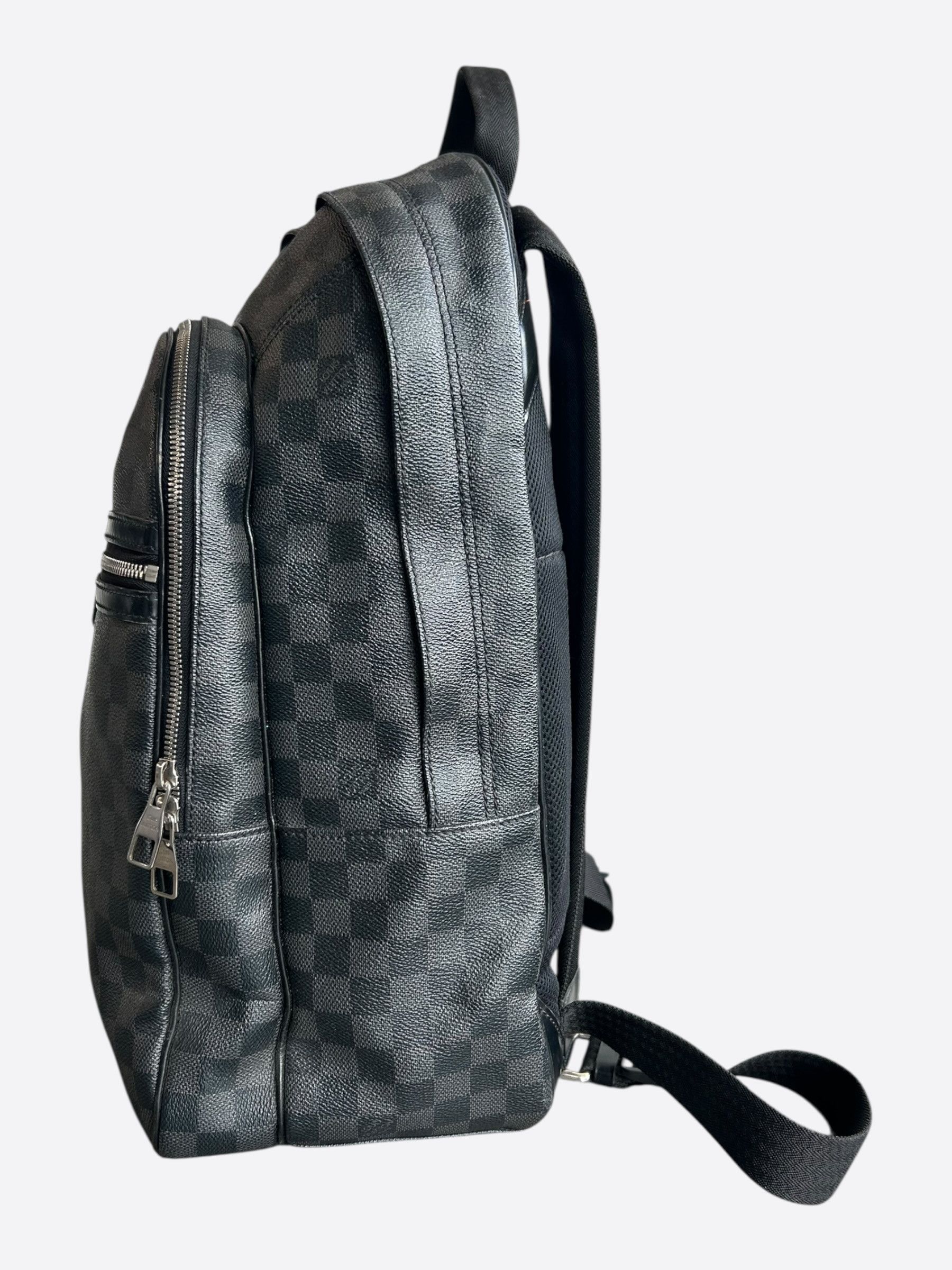 Louis Vuitton Louis Vuitton Damier Graphite Michael Backpack Size ONE SIZE - 4 Thumbnail