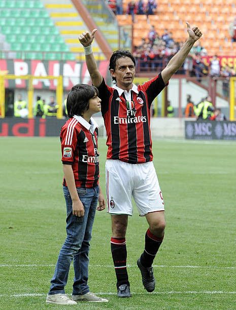 Adidas Adidas x AC Milan 2012/2013 #9 Inzaghi Home Jersey Size US S / EU 44-46 / 1 - 5 Thumbnail